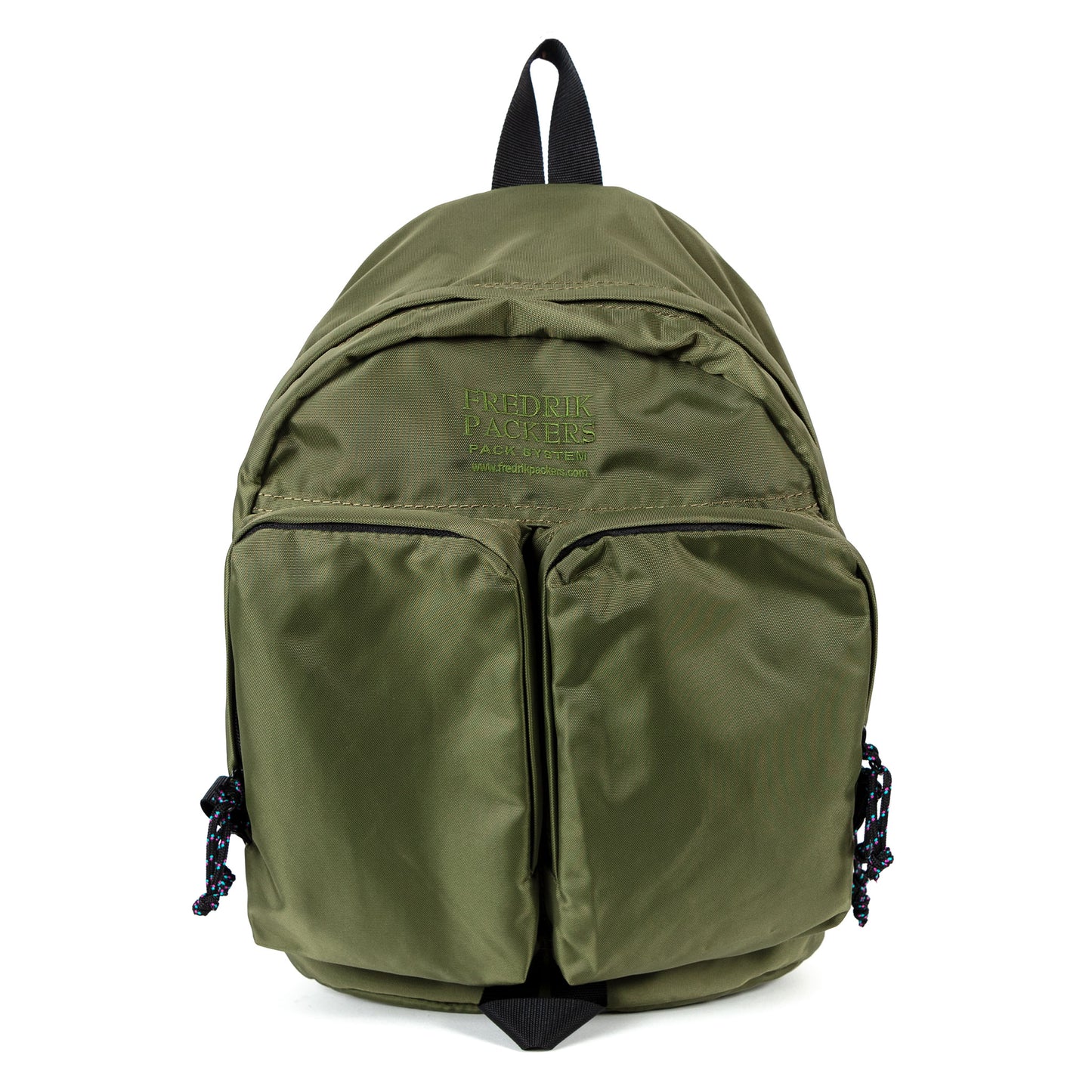 Fredrik Packers Twins Backpack in Olive