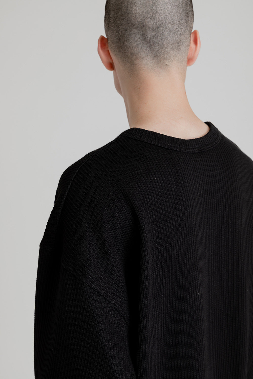 Frizmworks Semi Crop LS Tee in Black