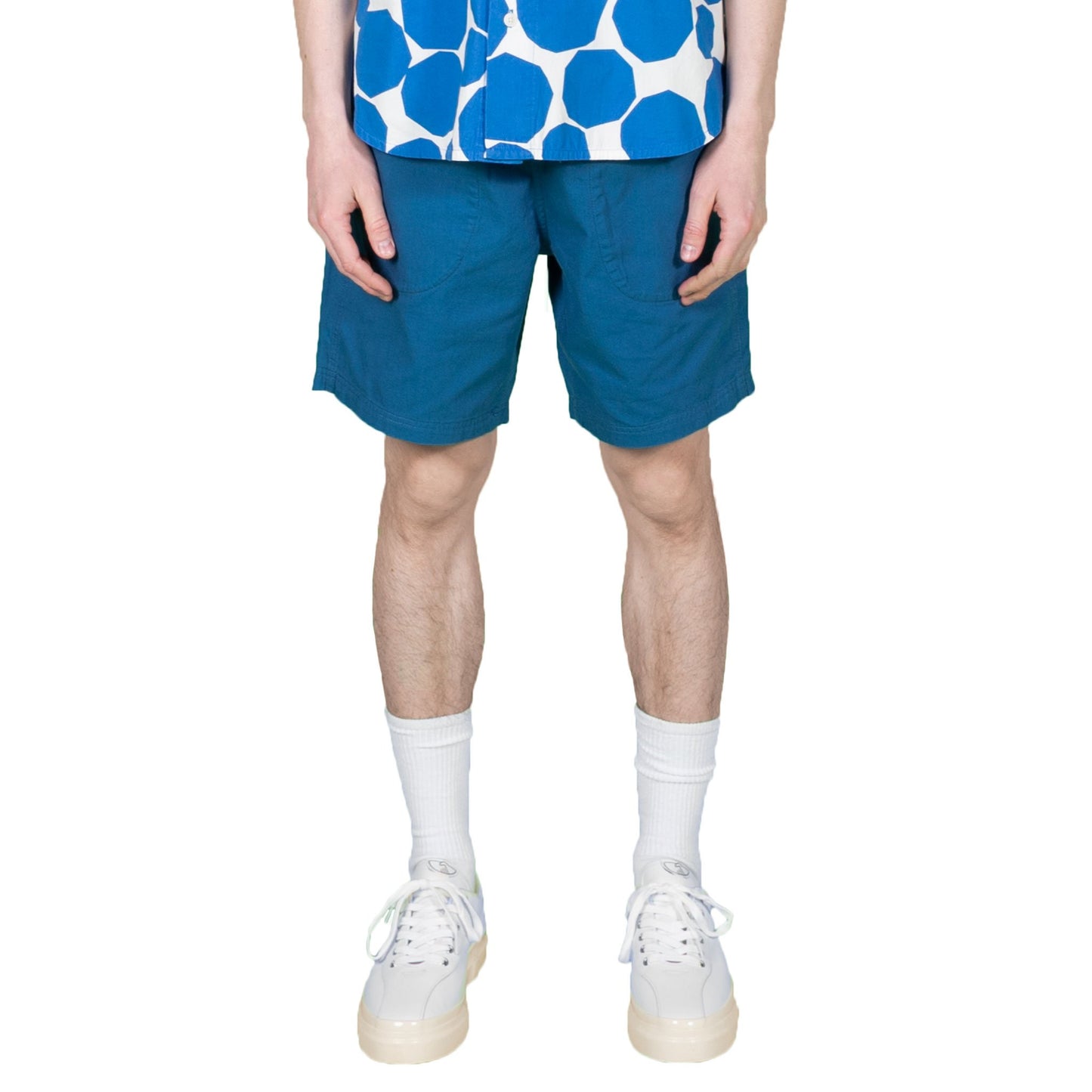 Garbstore Home Party Short in Petrol Blue