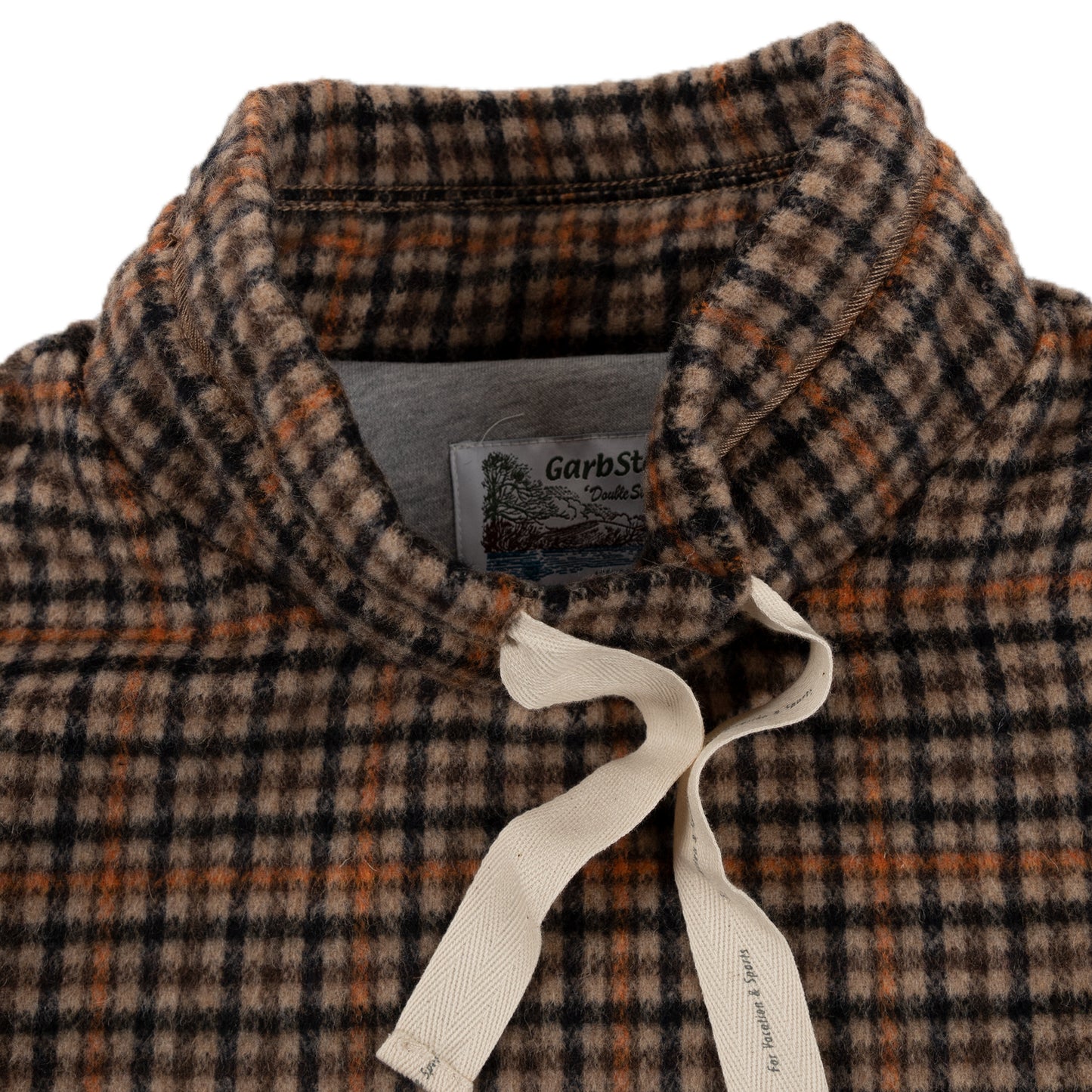 Garbstore Trouble Smock in Navy Orange