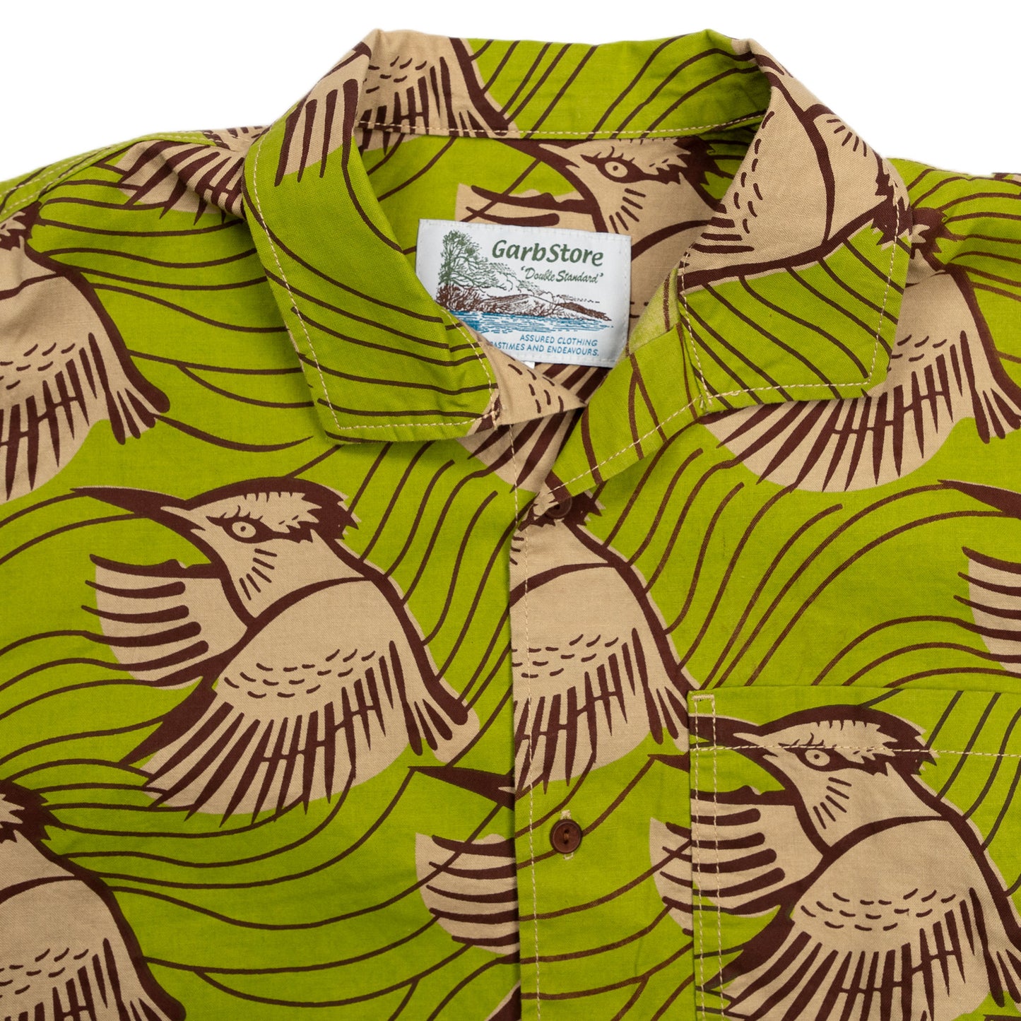 Garbstore Slacker Shirt in Green