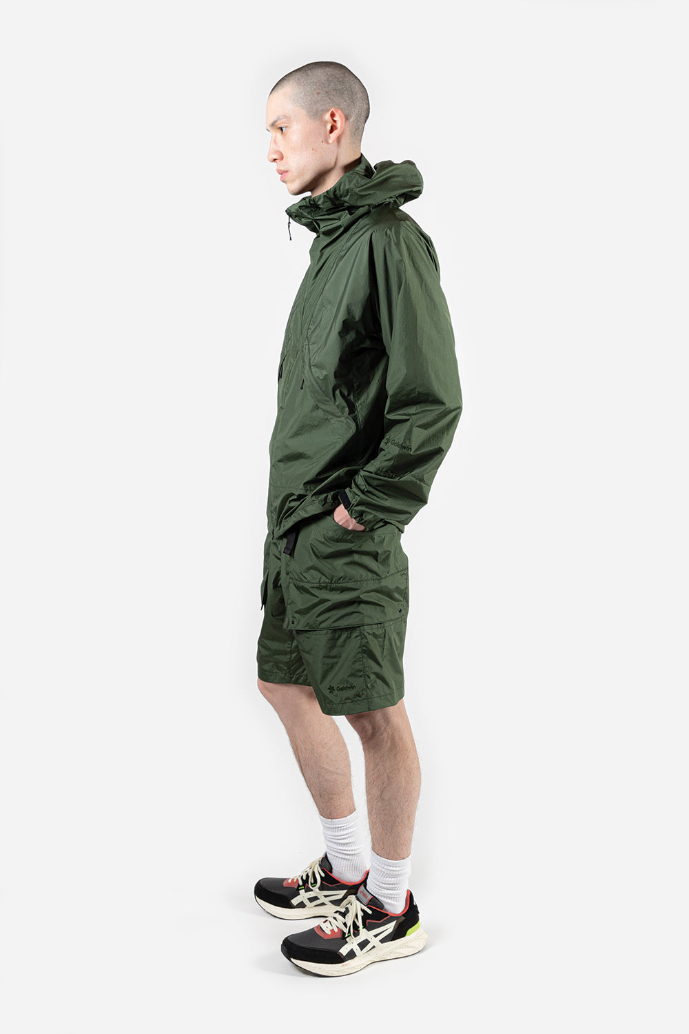 goldwin-element-light-jacket-khaki-green