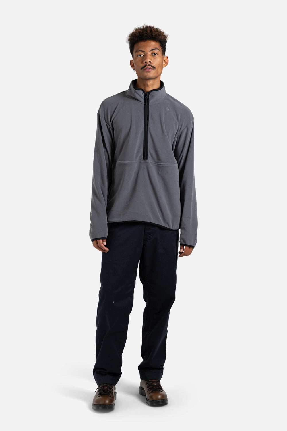 goldwin_Micro-Fleece-Half-Zip-could-gray