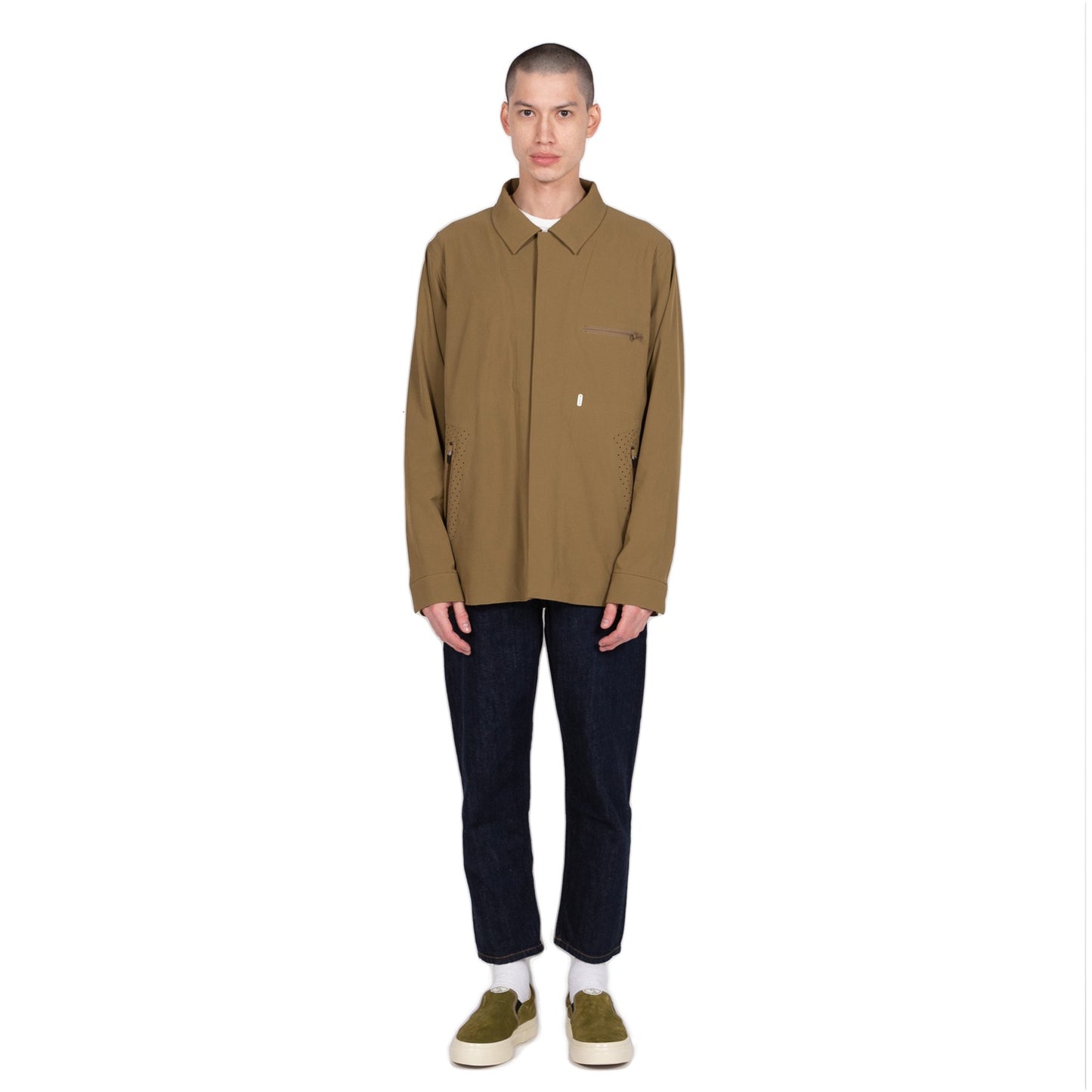 gramicci acadia pertex jacket coyote