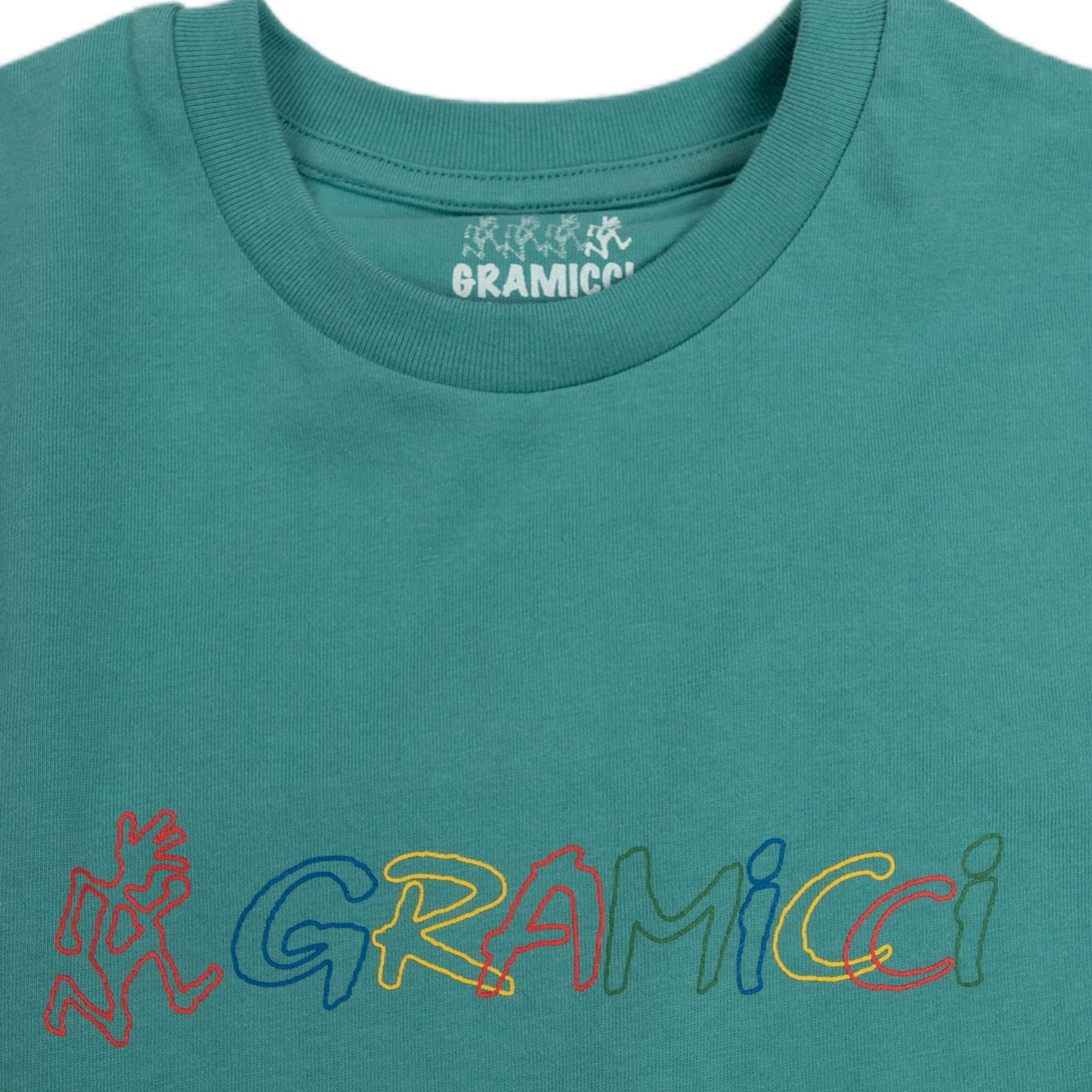 Rainbow Logo Tee - Wallace Mercantile Shop