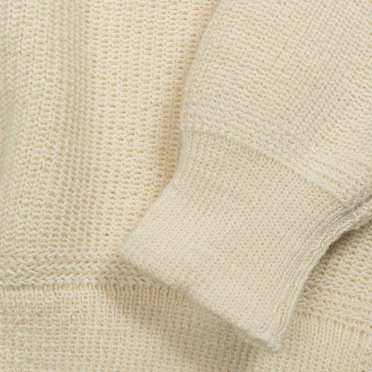 Crew Neck Single Cuff - Sea Shell - Wallace Mercantile Shop
