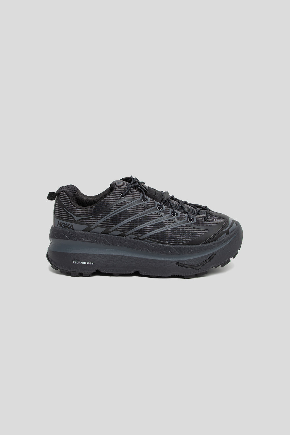 Hoka U Mafate OG Shoe in Black/Black