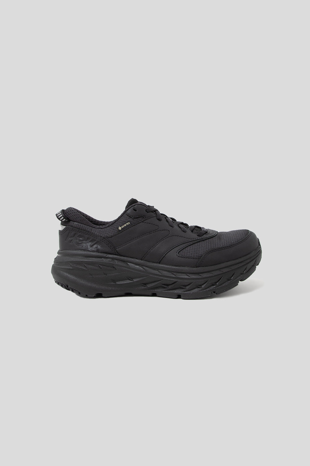 Hoka Bondi L GTX Shoe in Black / Black