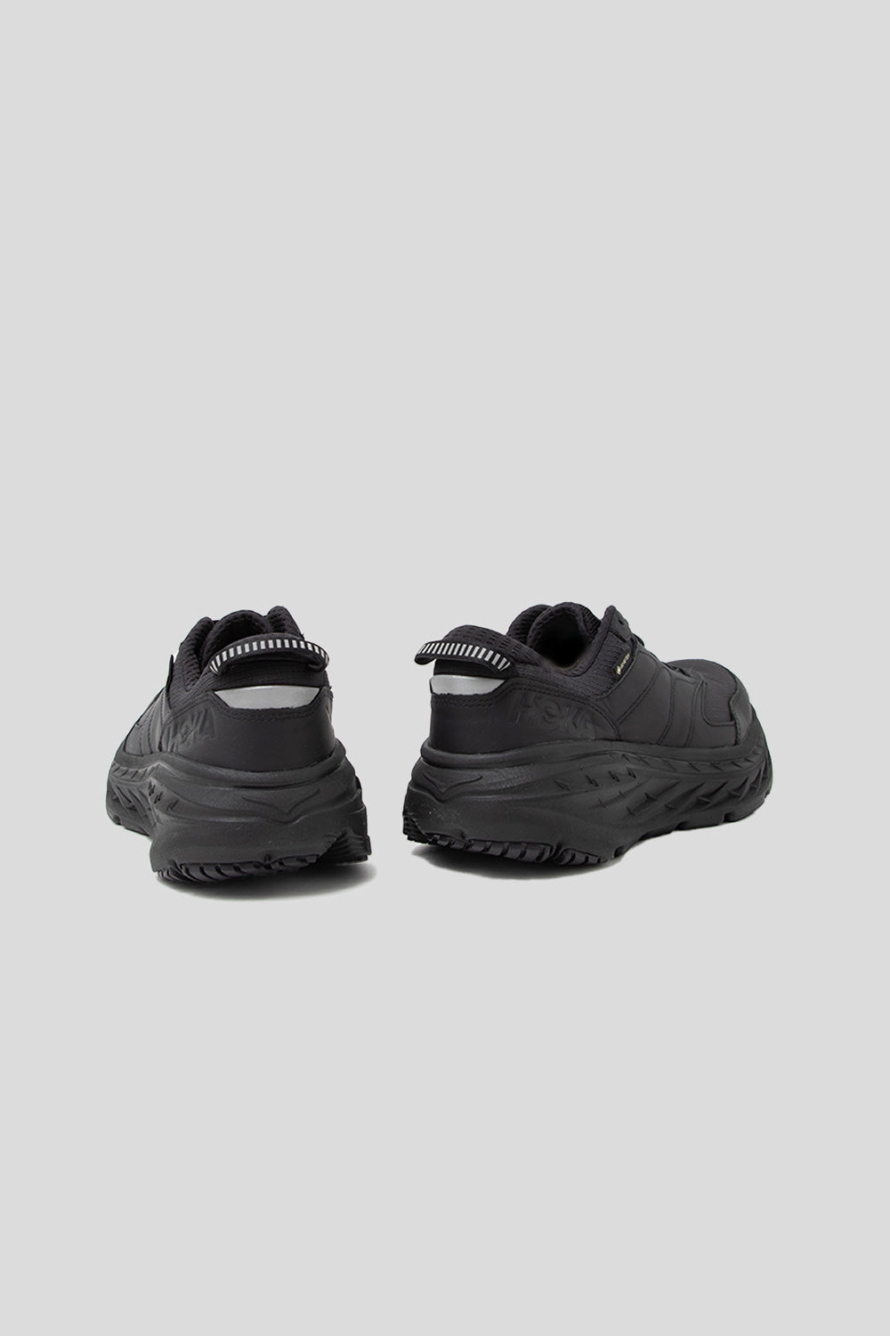 Hoka Bondi L GTX Shoe in Black / Black