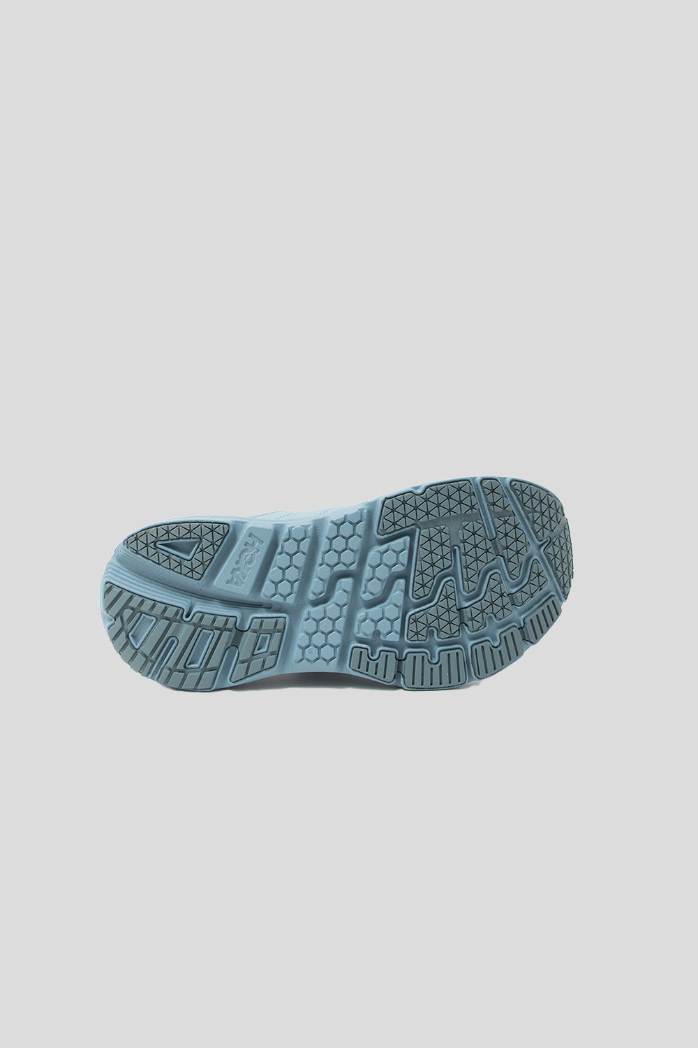 Hoka Bondi L GTX Shoe in Stone Blue / Goblin Blue