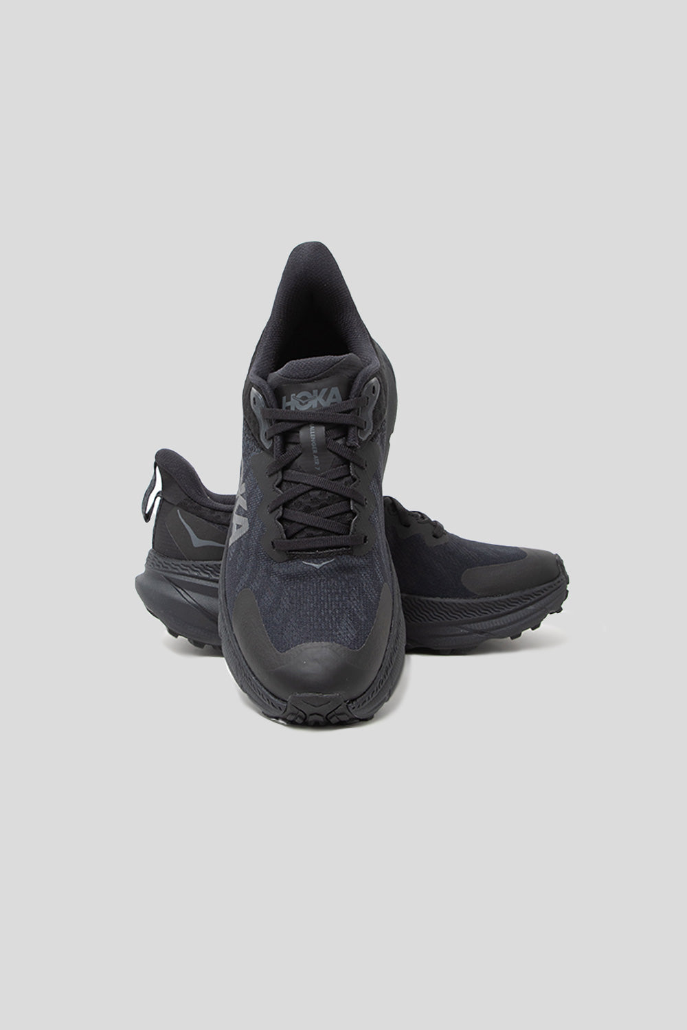 Hoka Challenger ATR 7 GTX Shoe in Black / Black