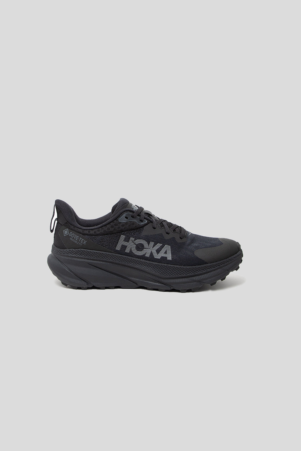 Hoka Challenger ATR 7 GTX Shoe in Black / Black
