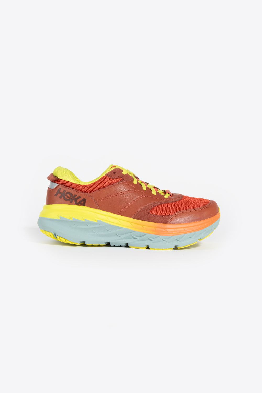 Hoka One One lifestyle Bondi auburn chili