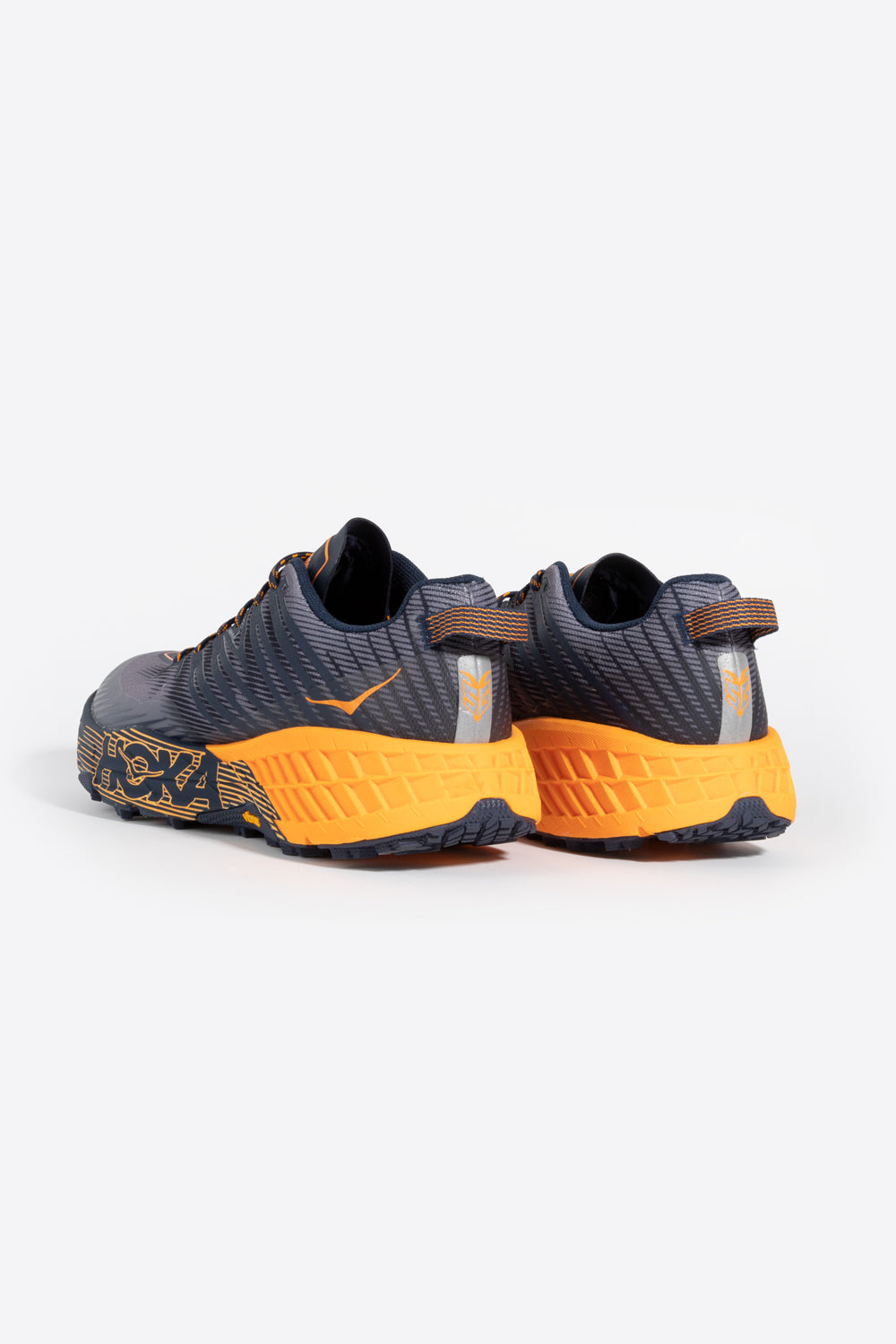 Hoka one one speedgoat 4 bright marigold black iris