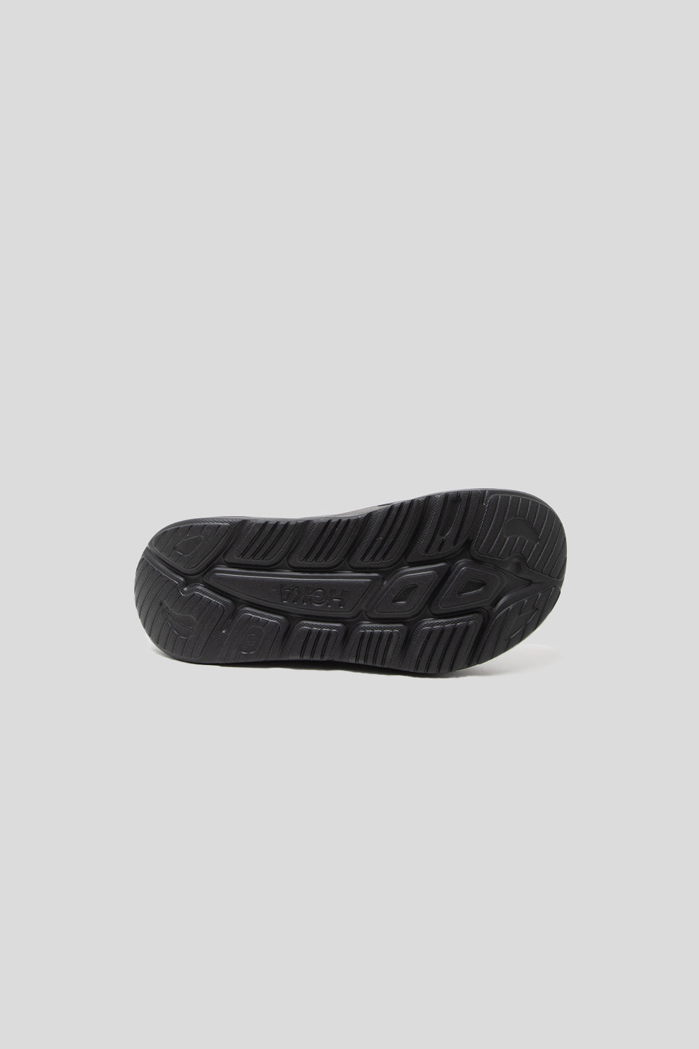 Hoka All Gender Ora Recovery Slide 3 in Black / Black