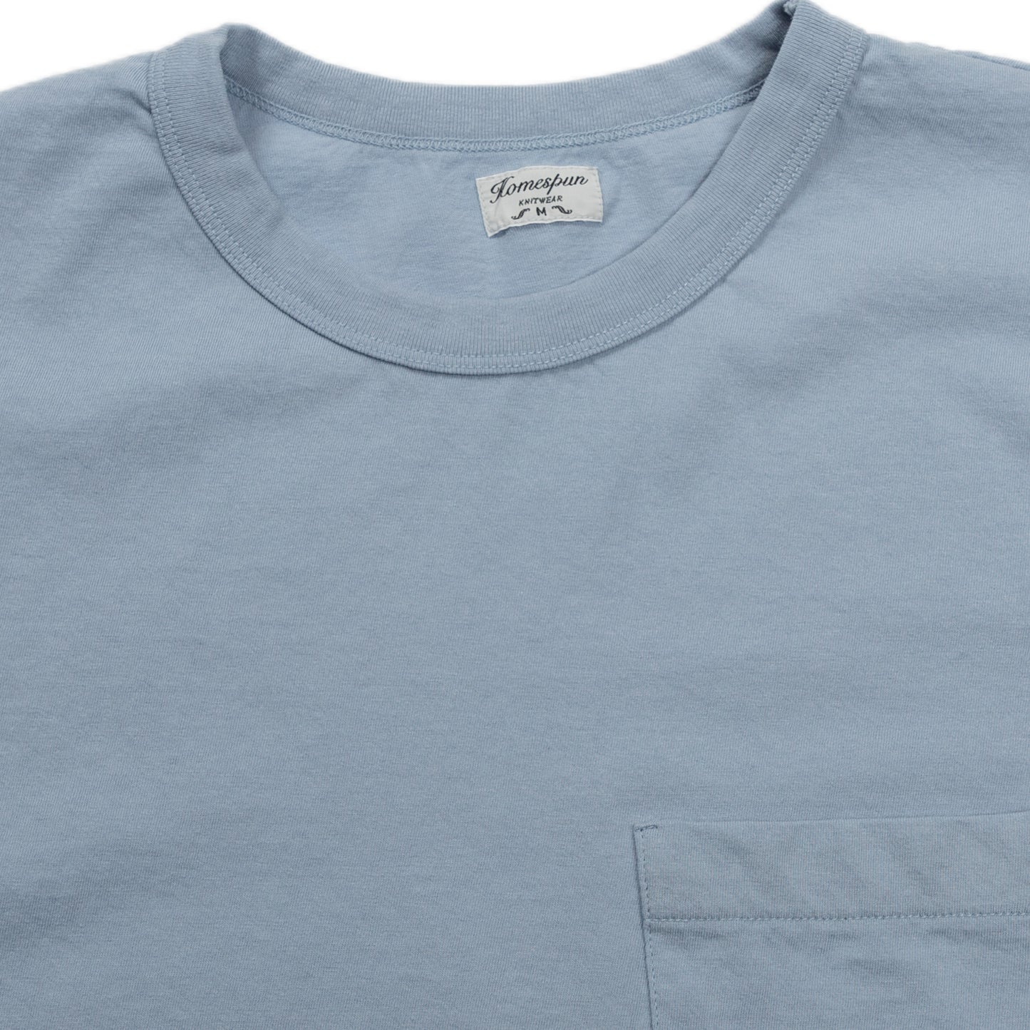 Dad's Pocket Tee - Washed Blue - Wallace Mercantile Shop