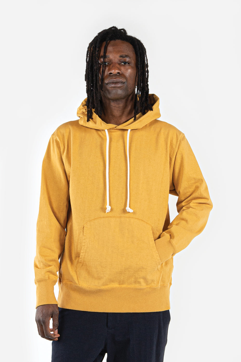 Jackman Dotsume Pullover Parka in Knuckle Yellow - Wallace