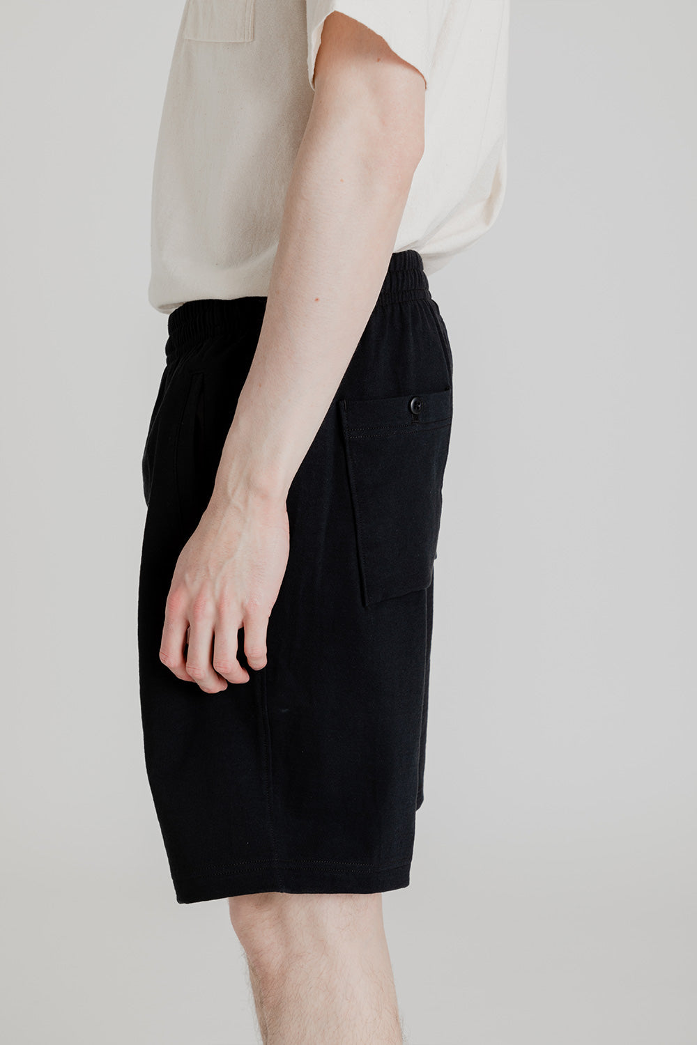 Jackman Stretch Shorts in Black