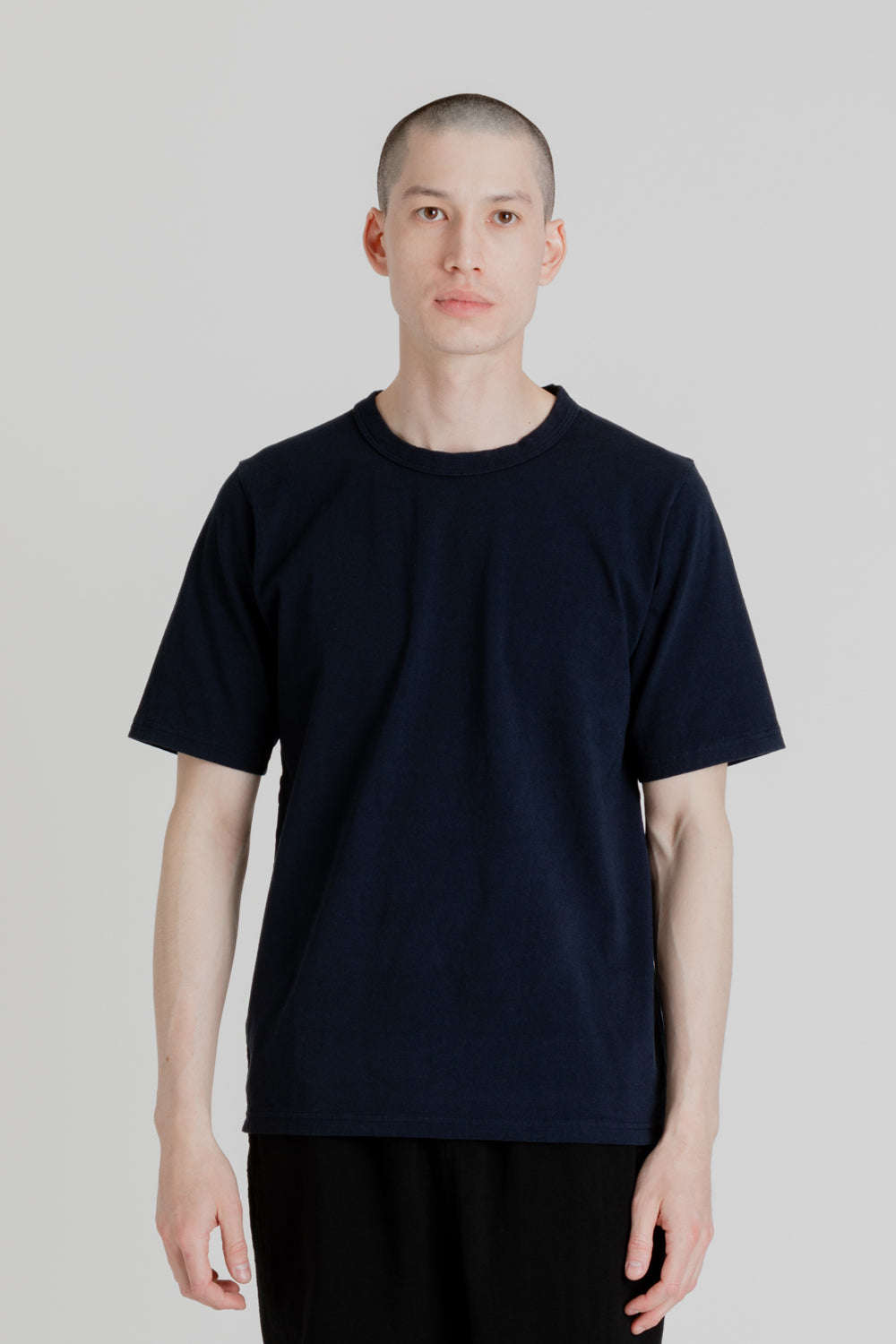 Jackman Lead Off T-Shirt in Dark Navy