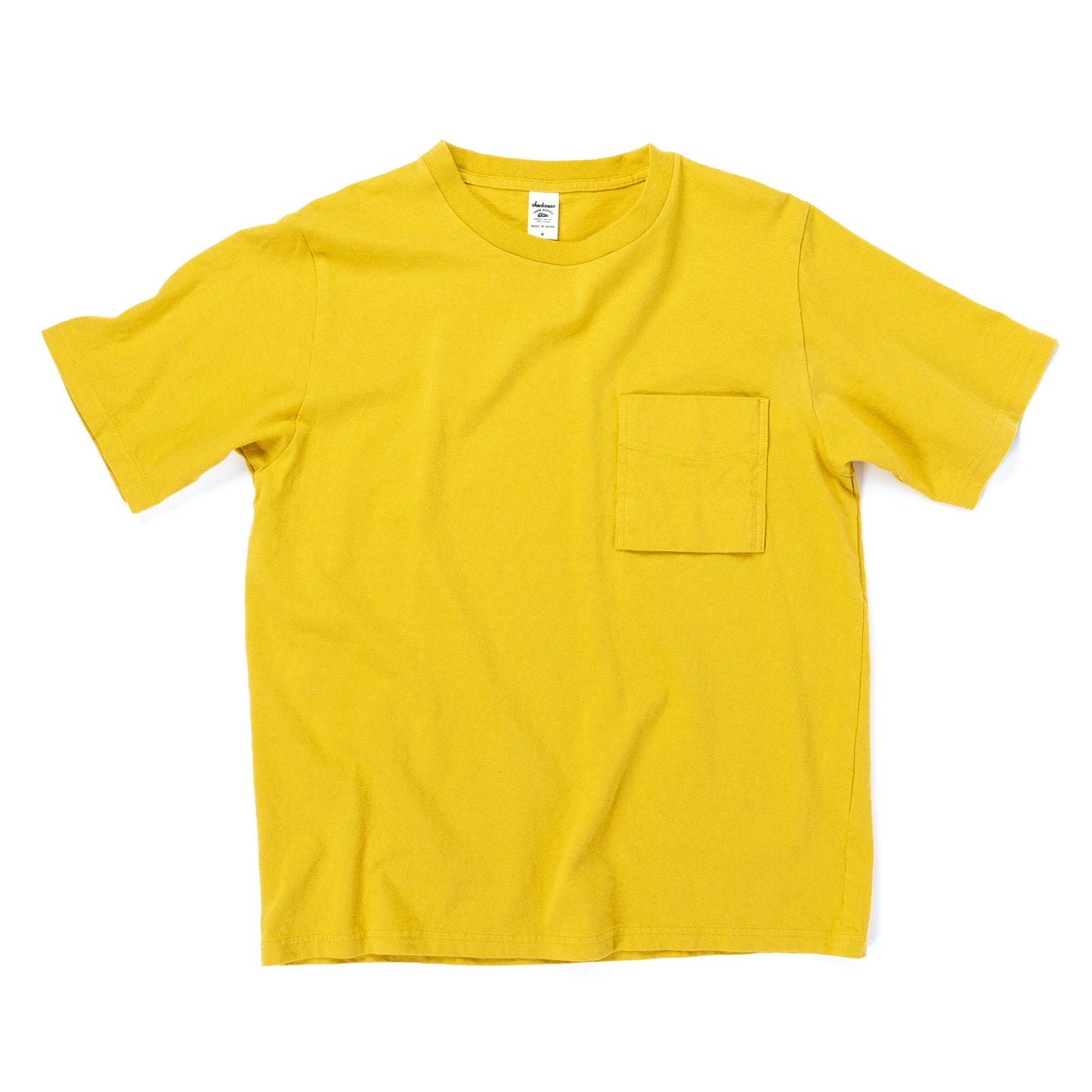 Pocket T-Shirt - Sulphur Yellow - Wallace Mercantile Shop