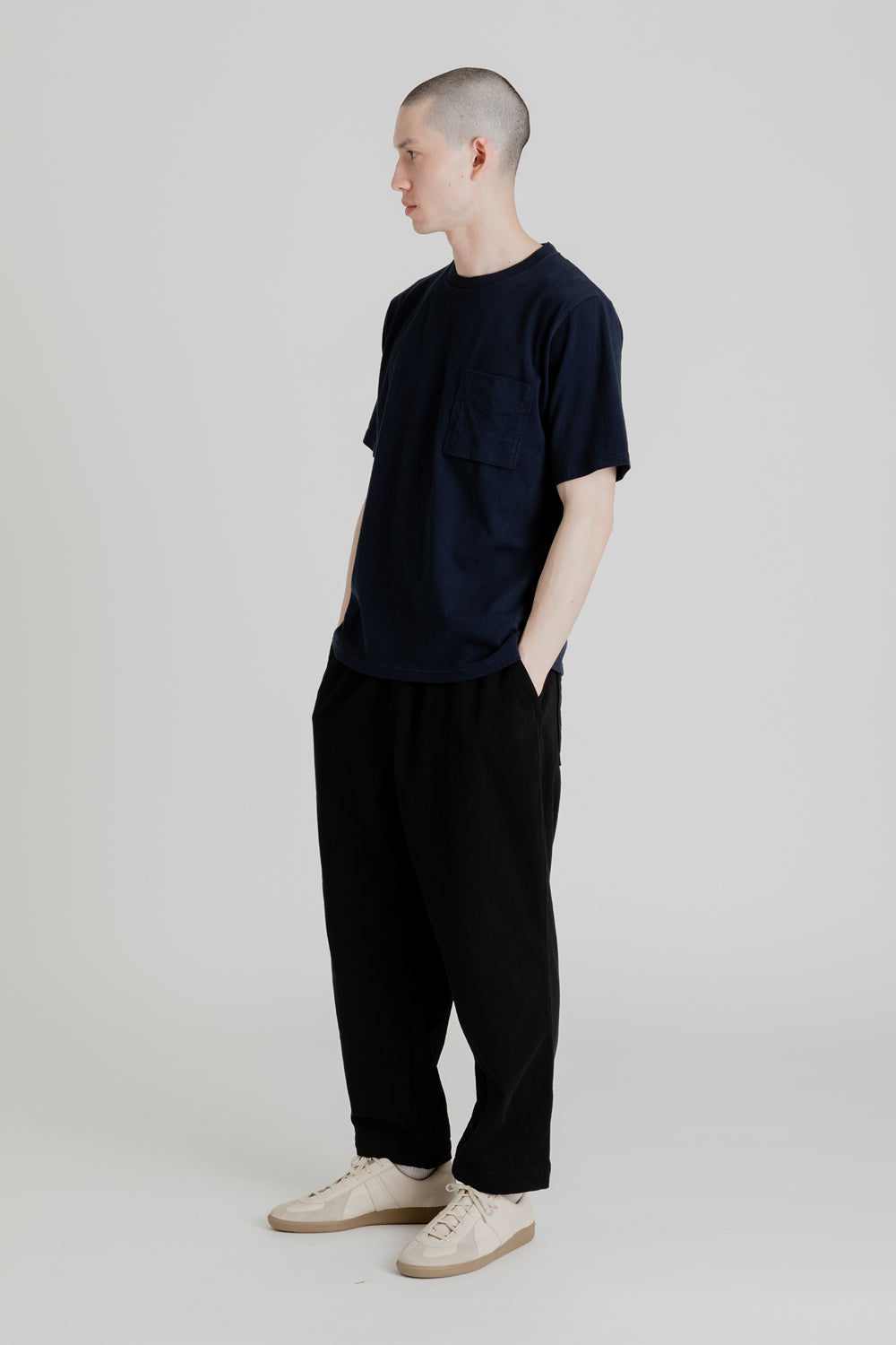Jackman Pocket T-Shirt in Dark Navy