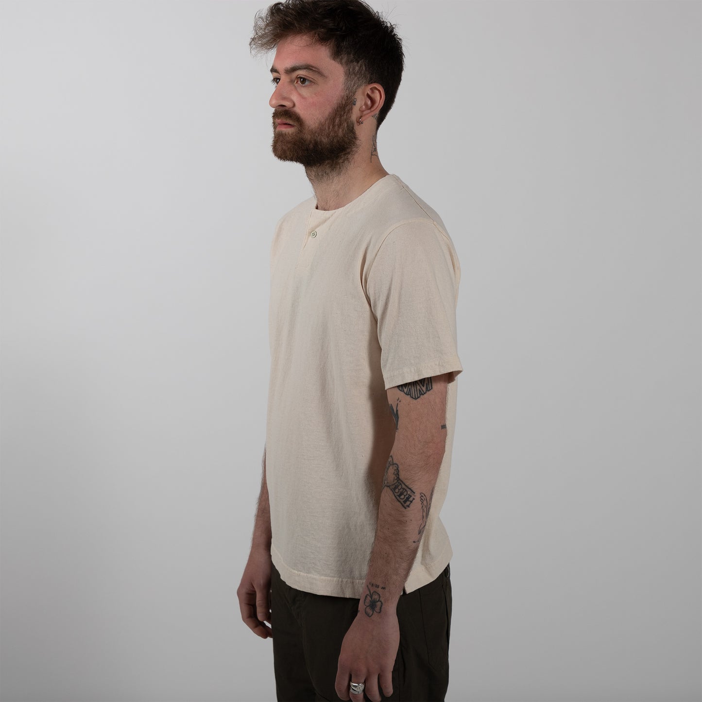 Henleyneck T-shirt - Kinari - Wallace Mercantile Shop
