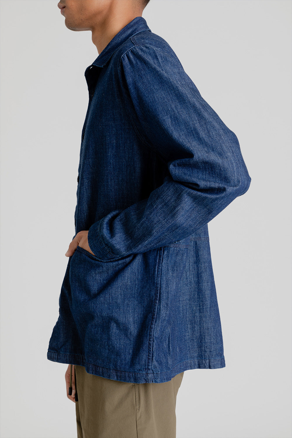 Kestin Armadale Shirt Jacket in Dark Denim