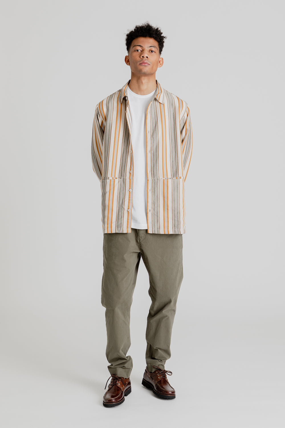 Kestin Armadale Shirt Jacket in Striped
