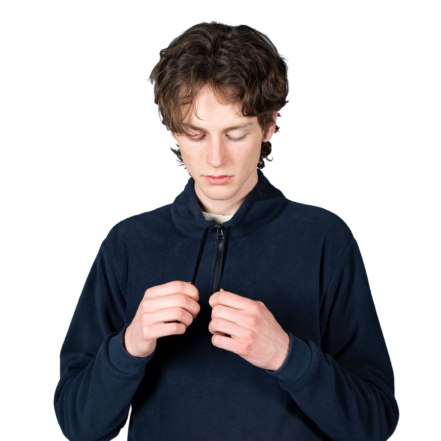 Crieff Fleece - Navy