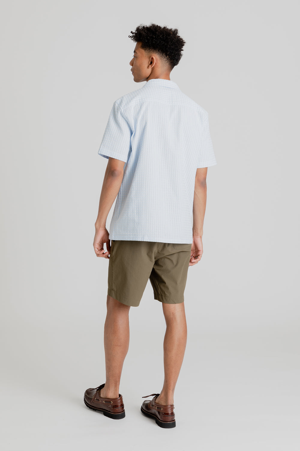 Kestin Eyemouth Shirt in Sky Blue