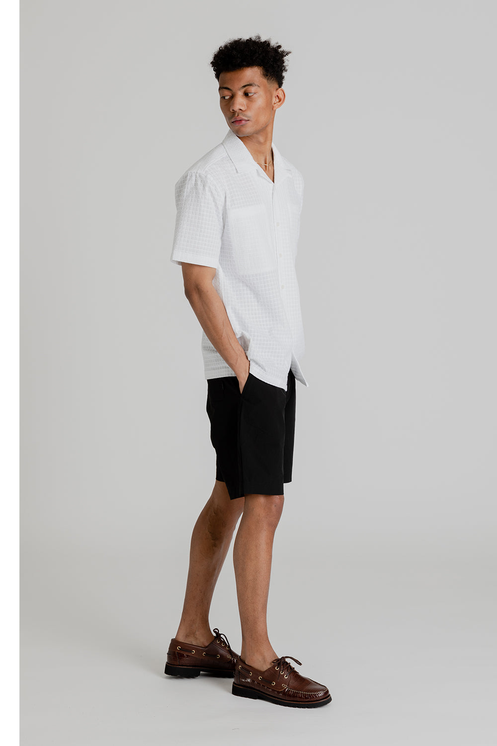 Kestin Eyemouth Shirt in White