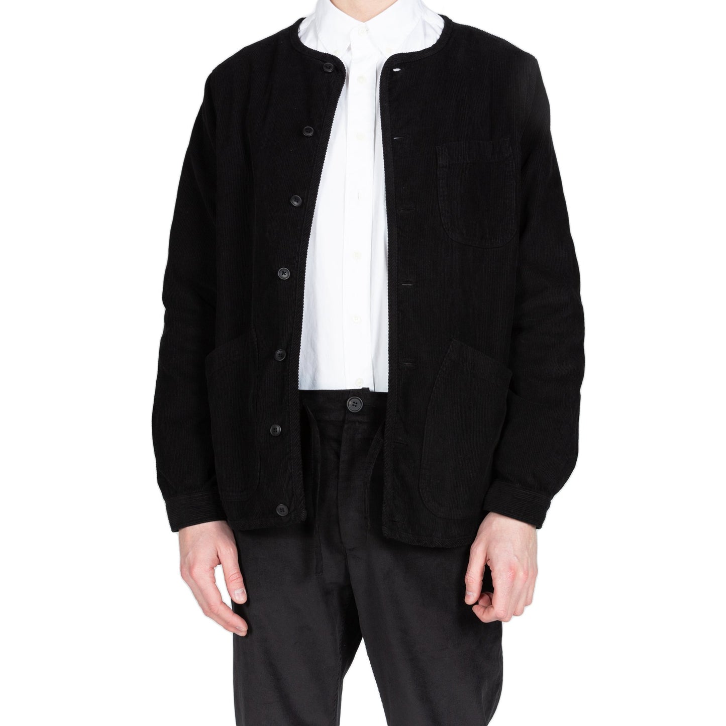 Kestin Hare Neist Overshirt in Black Cord
