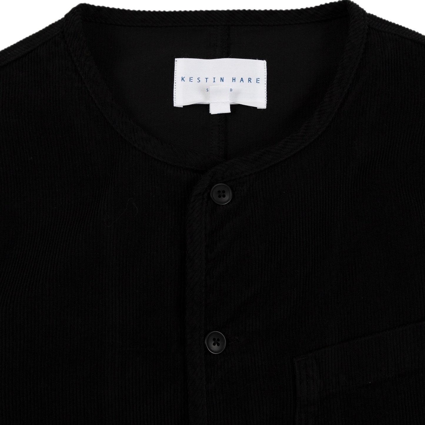 Kestin Hare Neist Overshirt in Black Cord