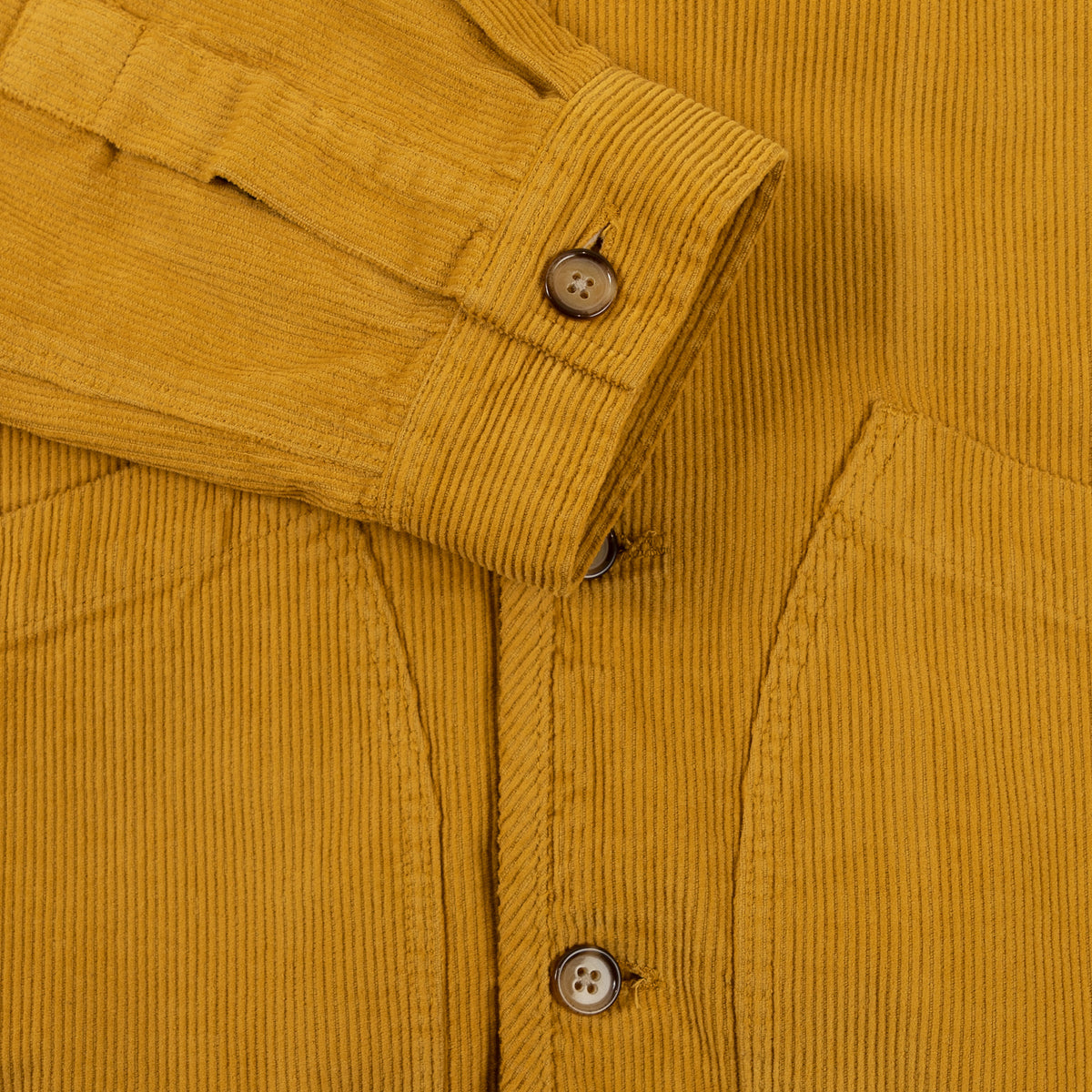 Neist Overshirt Cord - Old Gold - Wallace Mercantile Shop