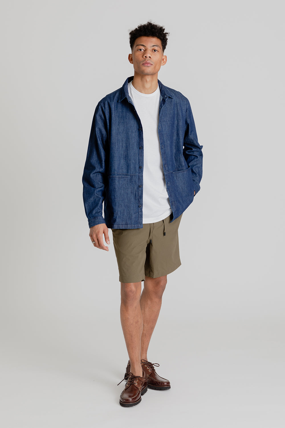 Kestin Inverness Ripstop Short in Dark Olive
