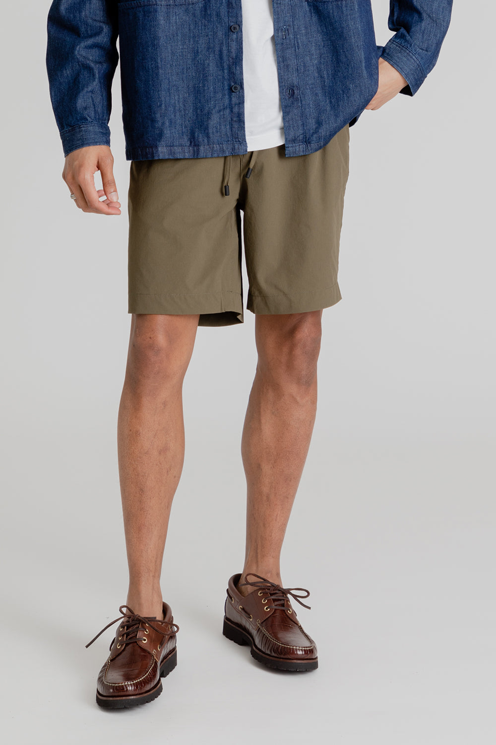 Kestin Inverness Ripstop Short in Dark Olive