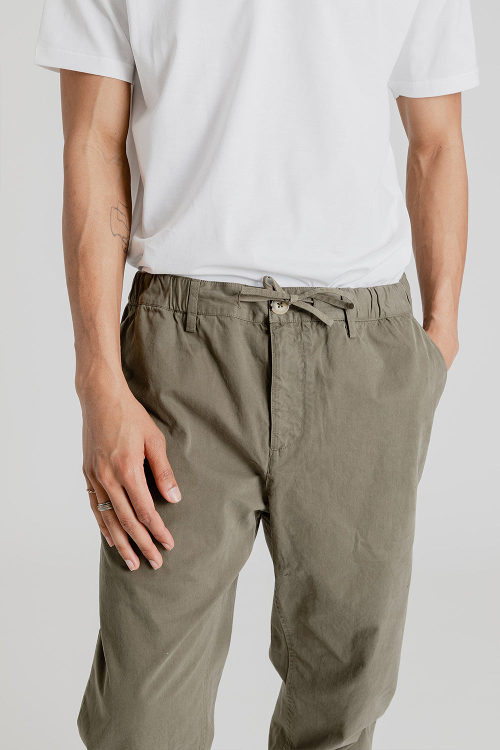 Kestin Inverness Twill Trouser in Olive