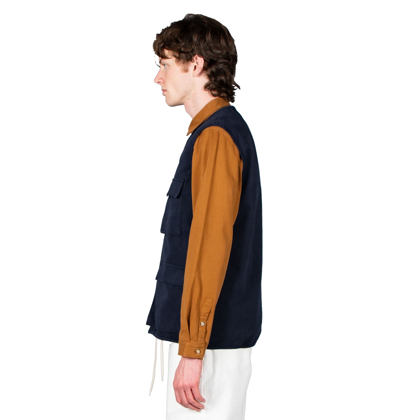 Leven Vest - Navy - Wallace Mercantile Shop