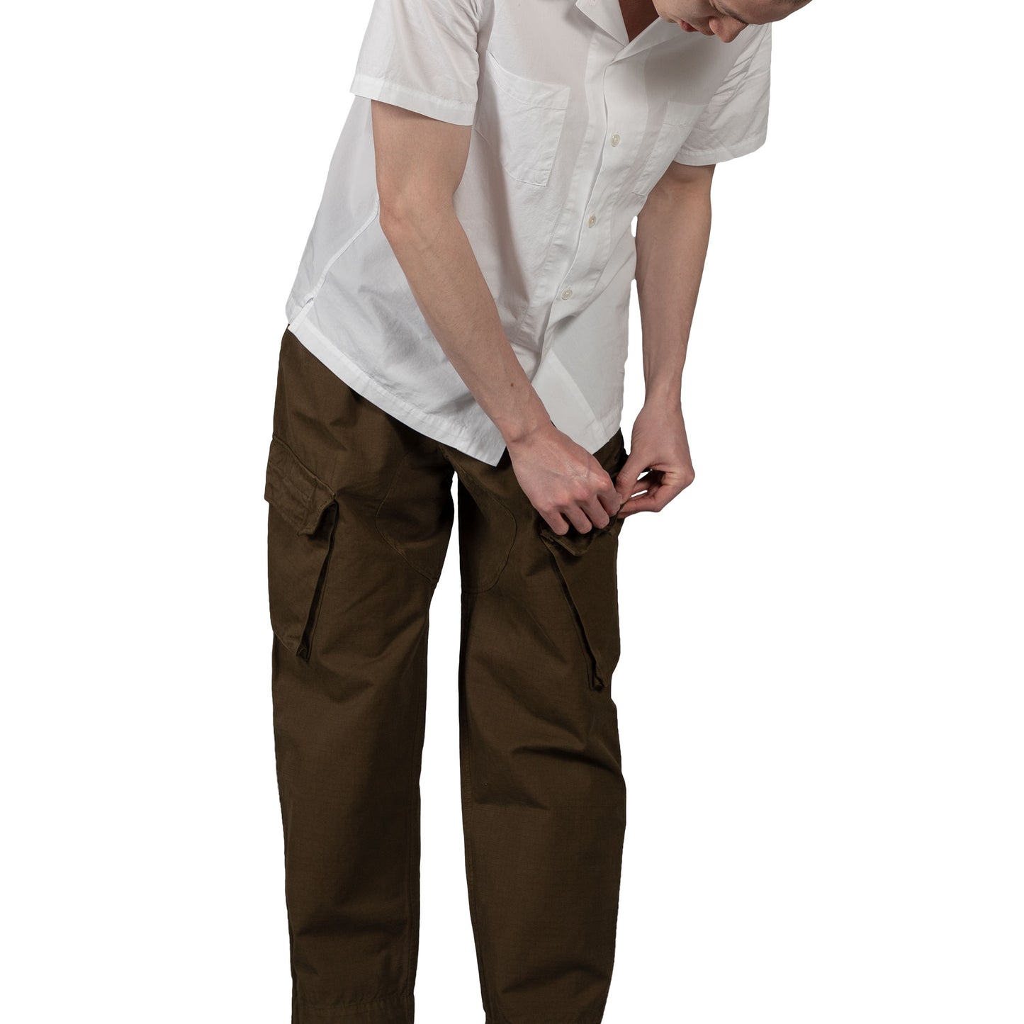 kestin luss trouser olive