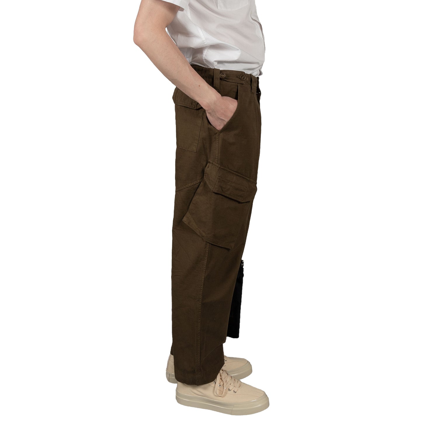 kestin luss trouser olive
