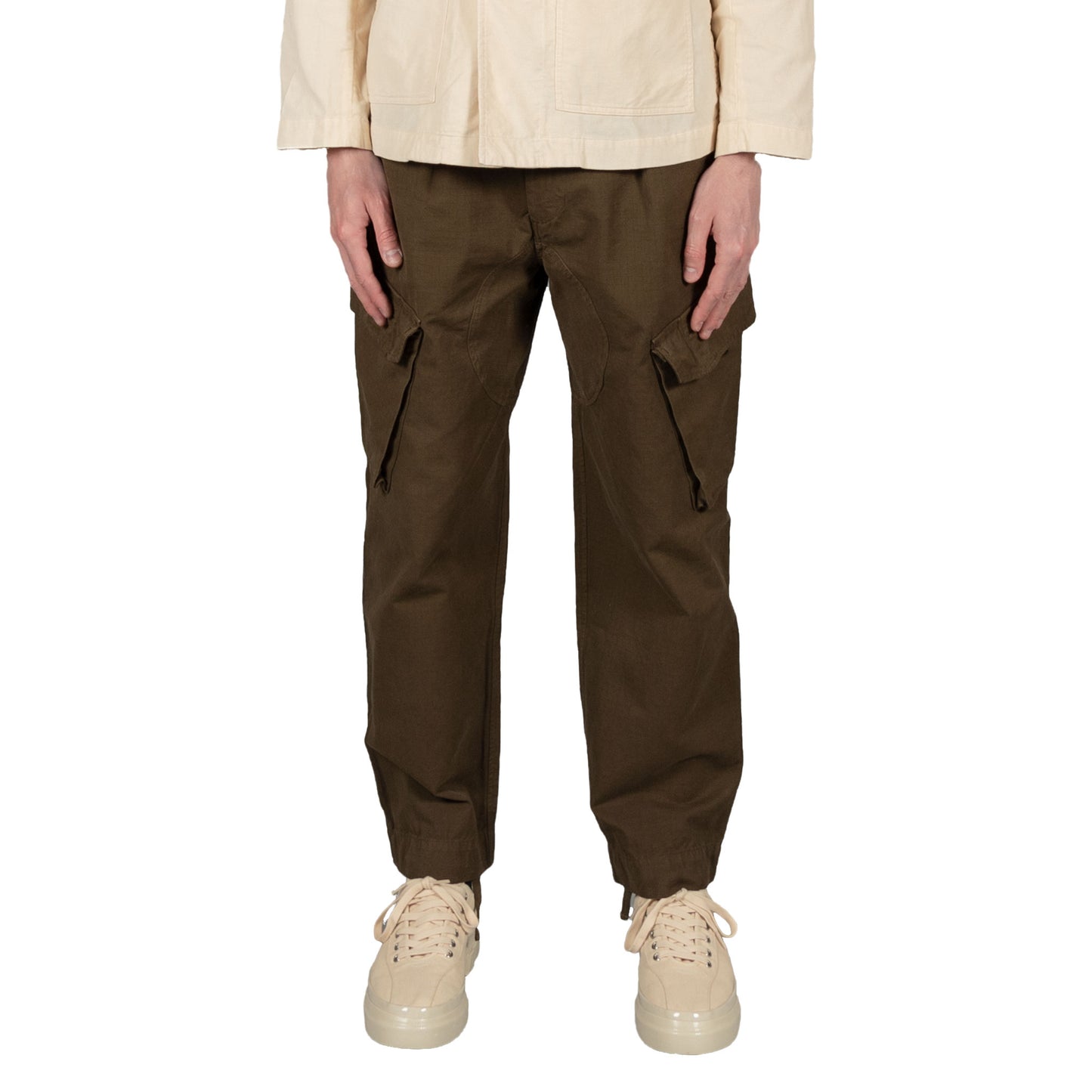 kestin luss trouser olive