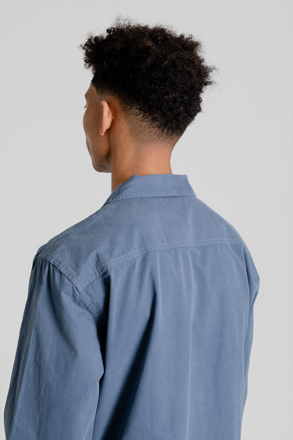 Kestin Tain Shirt in French Blue