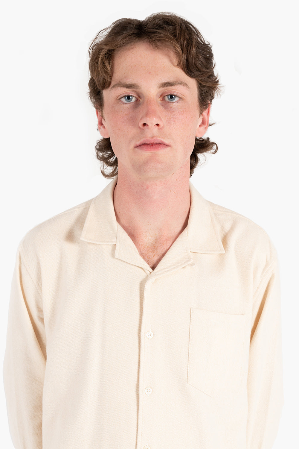 kestin tain shirt winter white