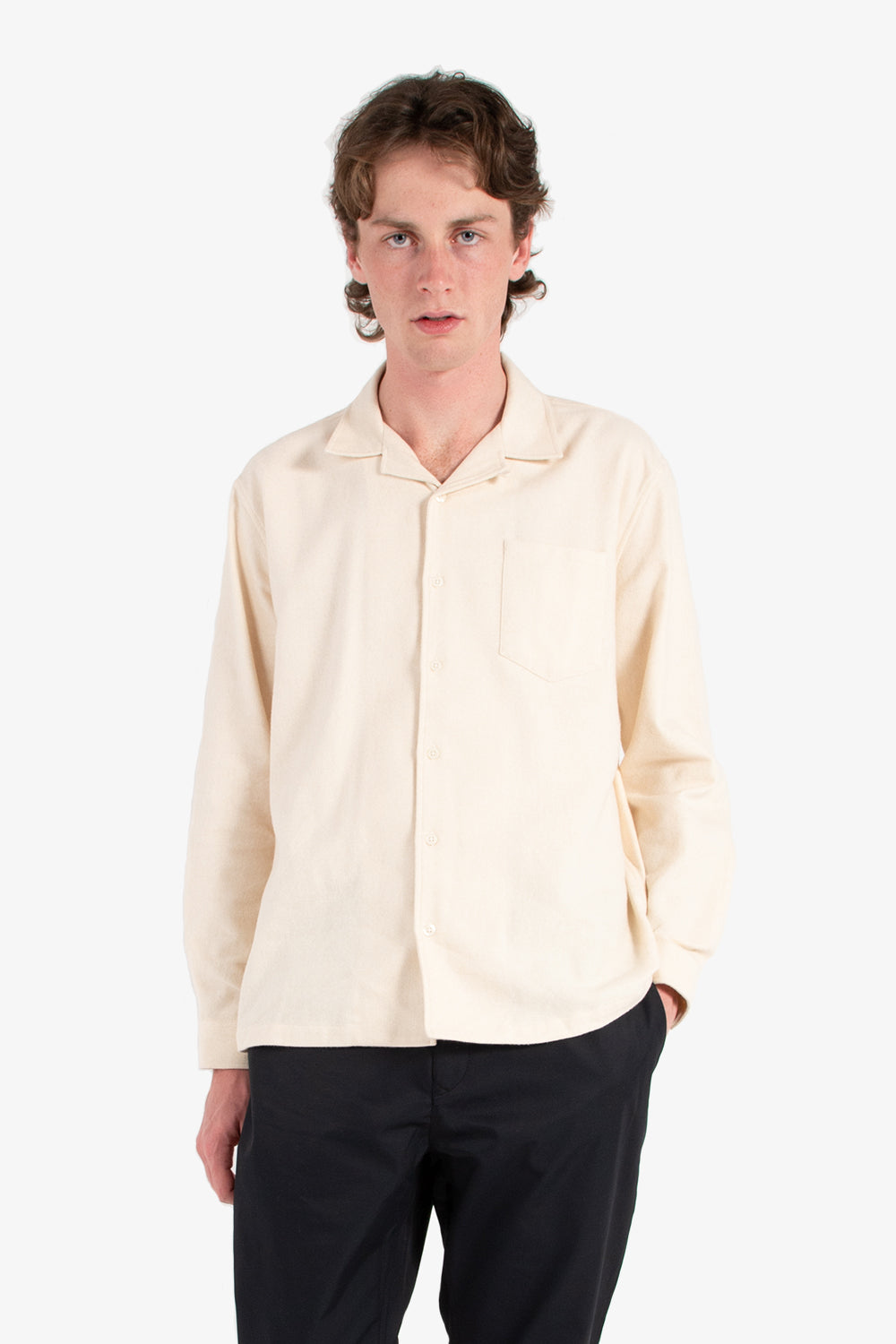 kestin tain shirt winter white