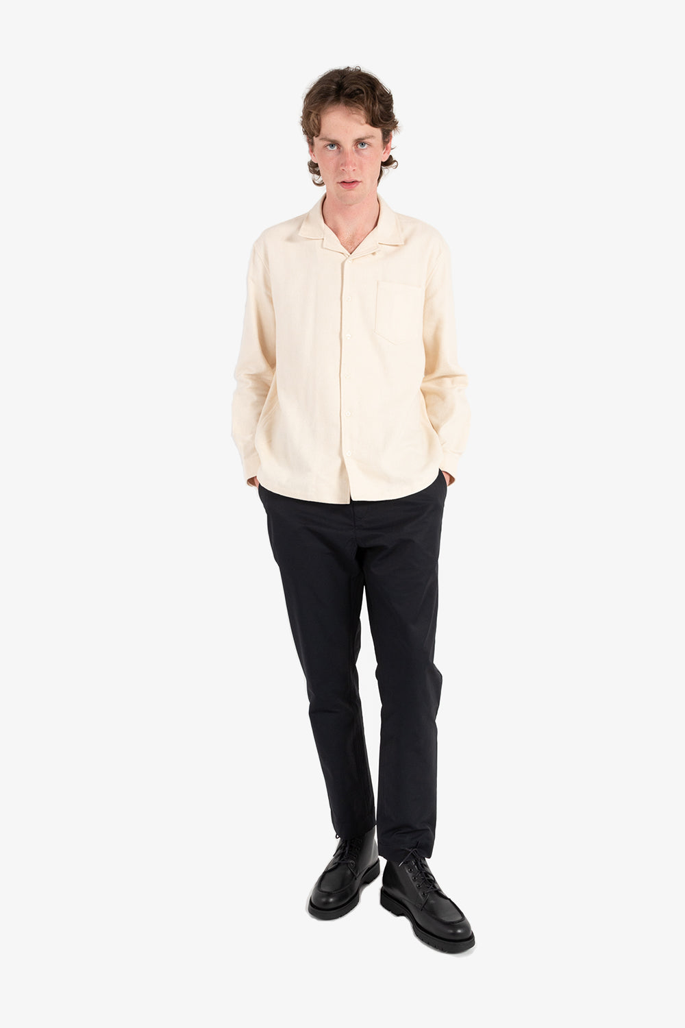 kestin tain shirt winter white