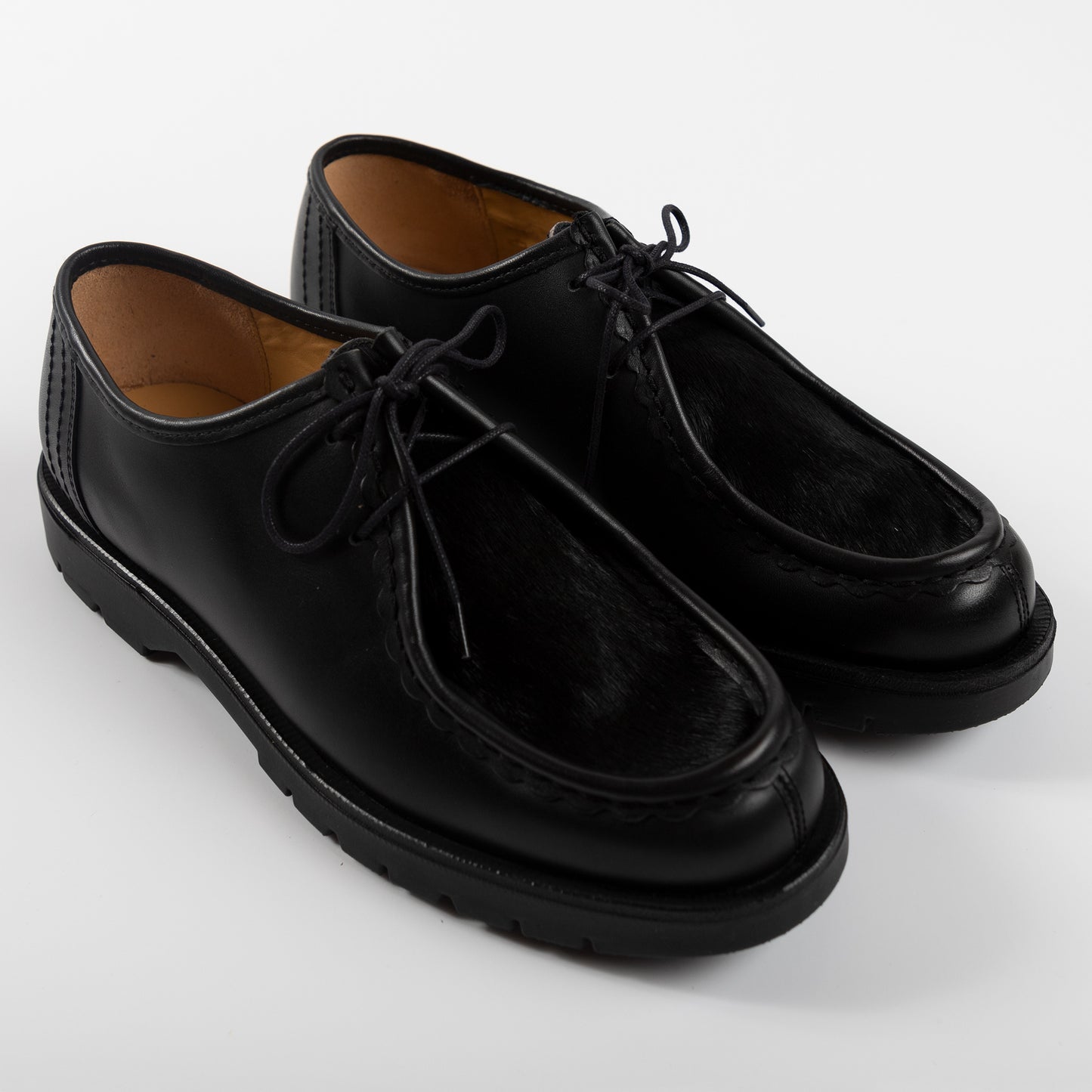 Kleman Padrini Derby Footwear Shoe Workwear Lace Up Black