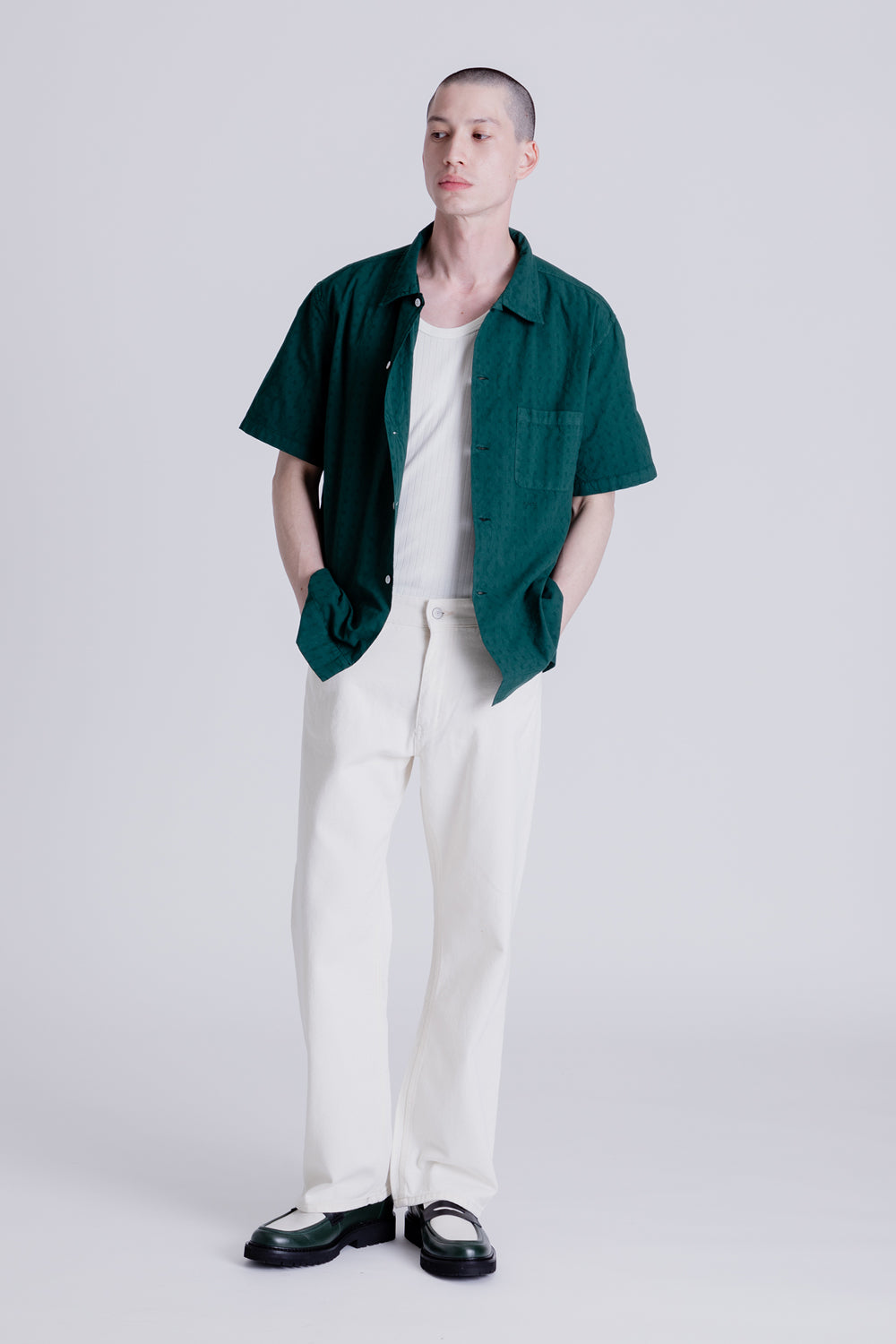 Knickerbocker Check Shirt in Green