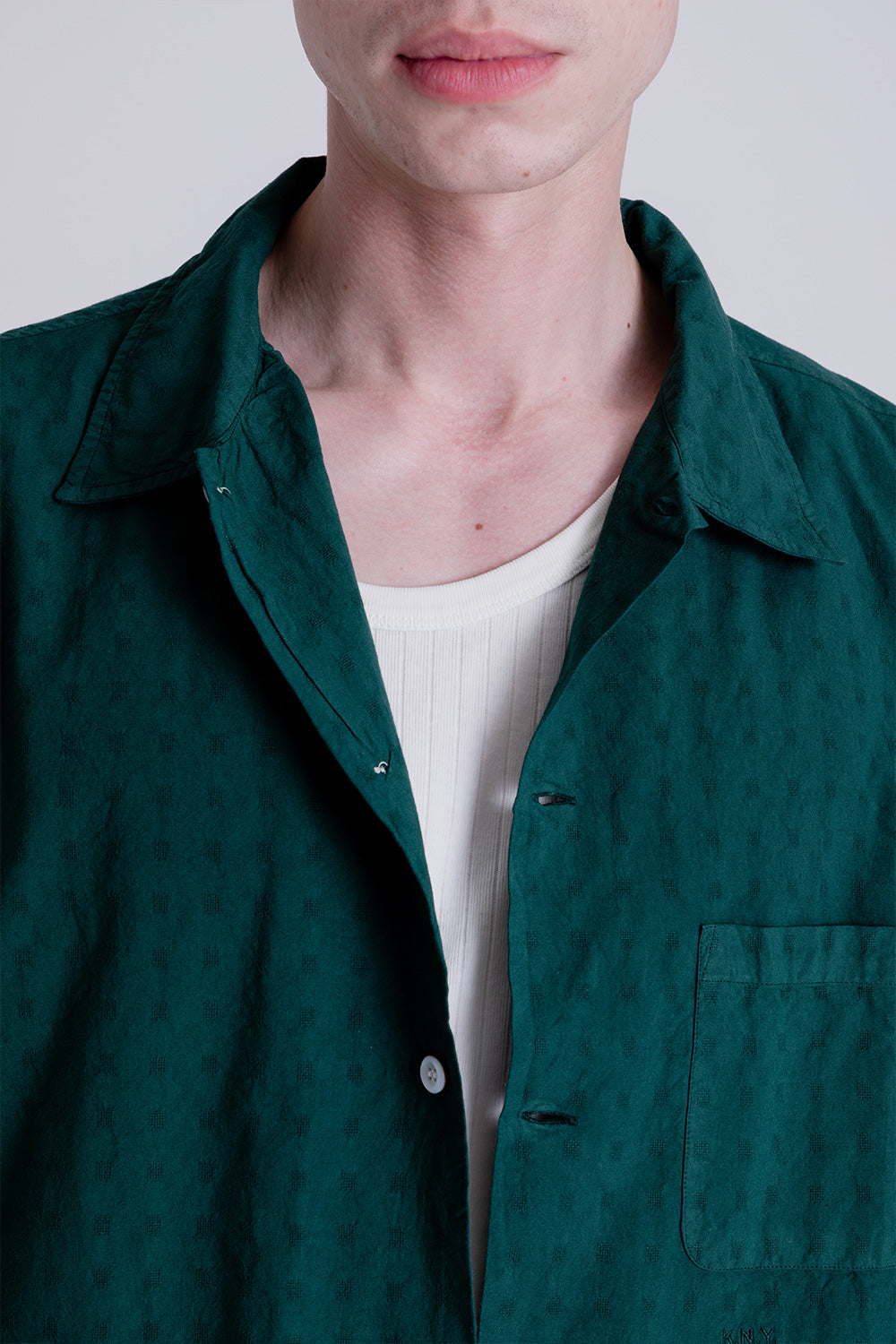 Knickerbocker Check Shirt in Green