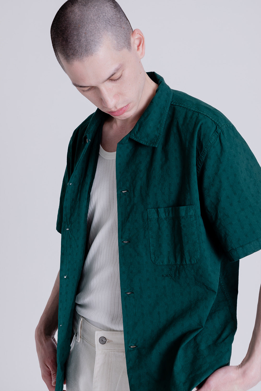 Knickerbocker Check Shirt in Green