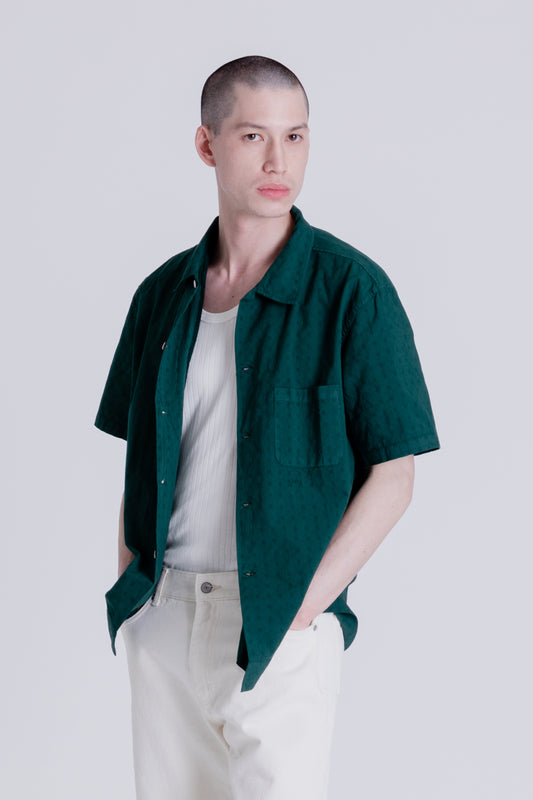 Knickerbocker Check Shirt in Green